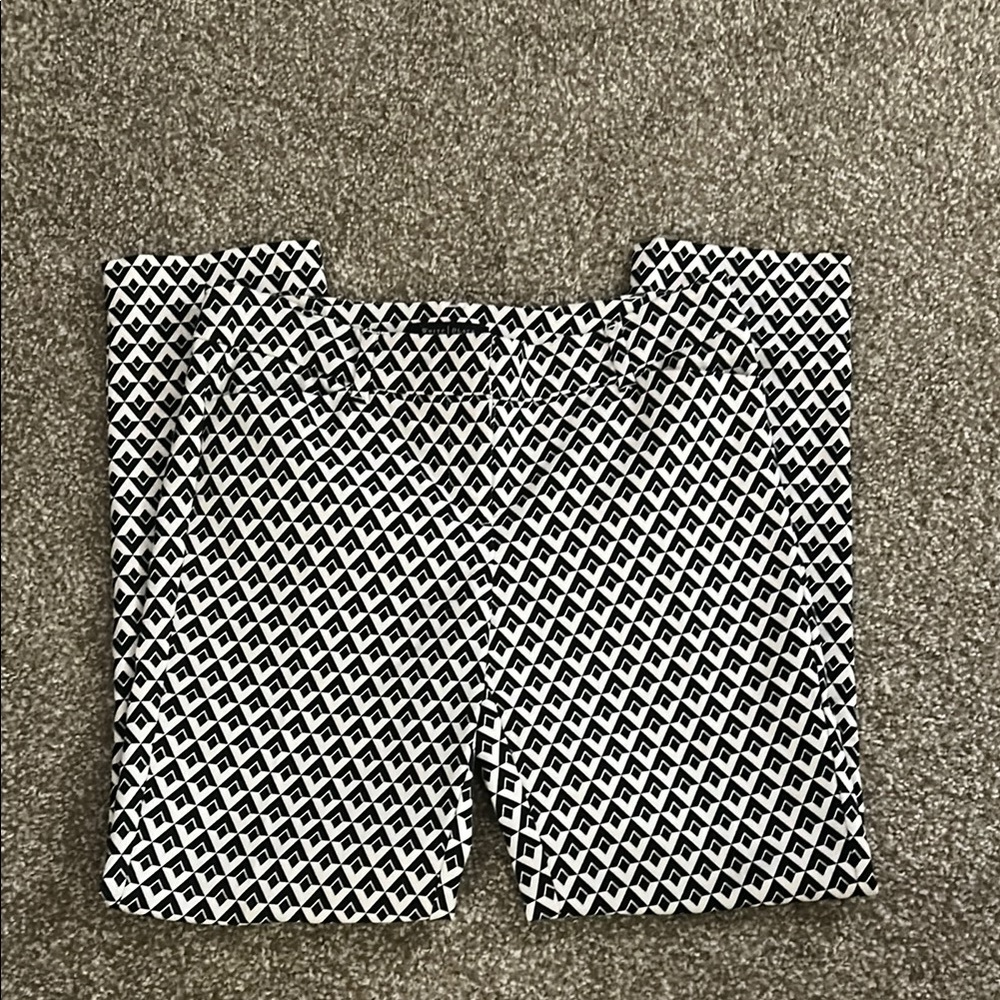 White House Black Market Patterned Pants